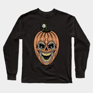 Halloween skull Long Sleeve T-Shirt